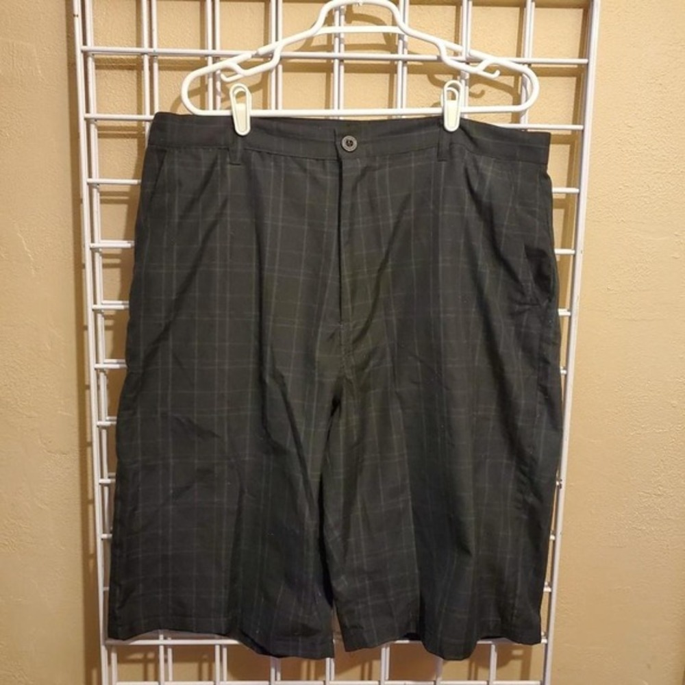 Lowrider Magazine Shorts Black‎ Gray